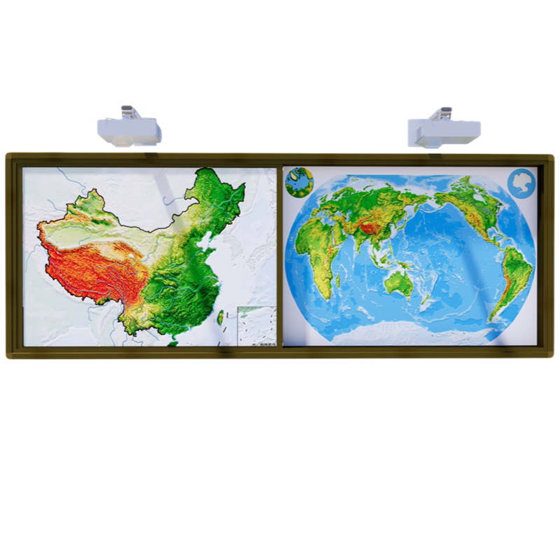 數字交互立體地形圖